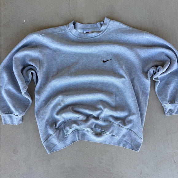 Nike Other - Vintage 90’s Nike Heather Gray Sweatshirt